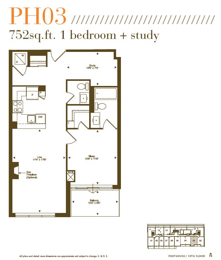 Lofts399_1+PHFloorPlan Lofts 399 at 399 Adelaide Street West